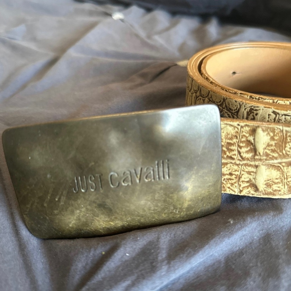 Just cavalli leather belt
